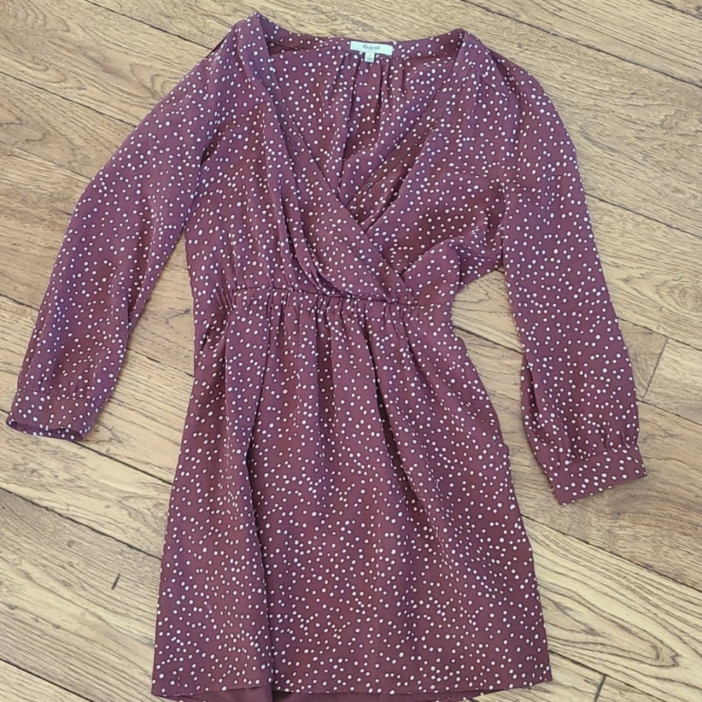 Madewell Poka-dot dress